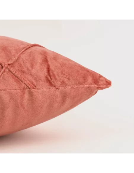 Almofada New Rombo veludo lisa 50x50