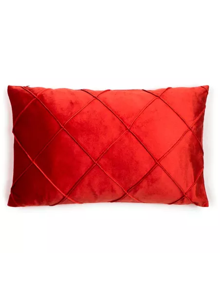 Almofada retangular 30x50 New Rombo veludo lisa
