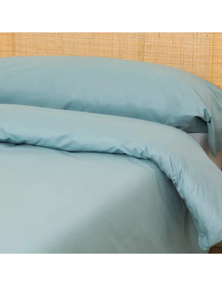 Capa de edredão algodão lisas Capa de edredão algodão lisas