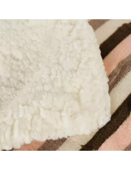 Manta sherpa Raya Norma chocolate