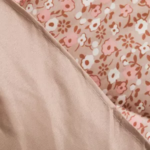 Edredão estampado Dorotea rosa 2