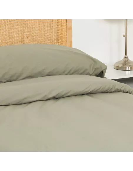 Capa de edredão algodão lisas