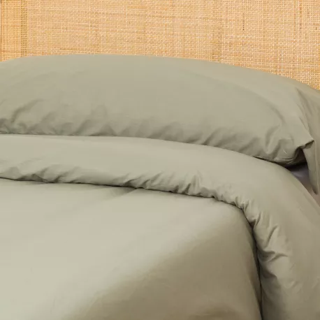 Capa de edredão algodão lisas
