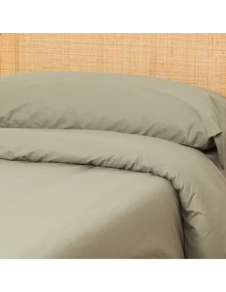 Capa de edredão algodão lisas