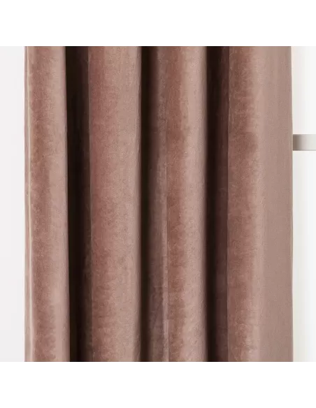 Cortina veludo algodão