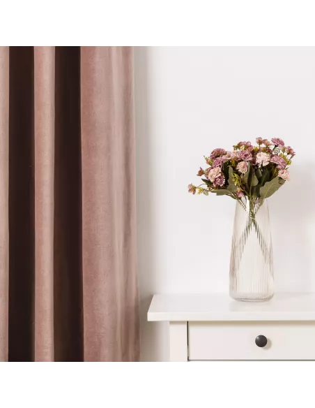 Cortina veludo algodão