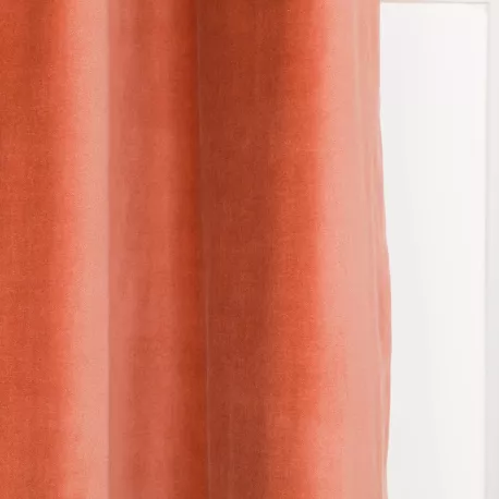 Cortina veludo algodão