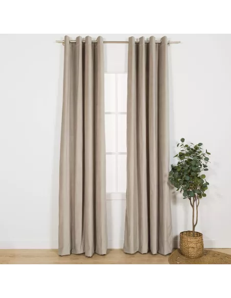 Cortina veludo algodão