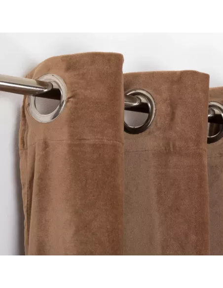 Cortina veludo algodão