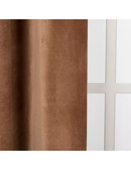 Cortina veludo algodão