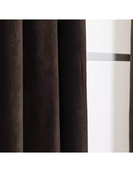 Cortina veludo algodão