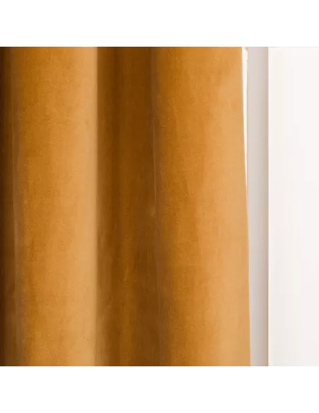 Cortina veludo algodão