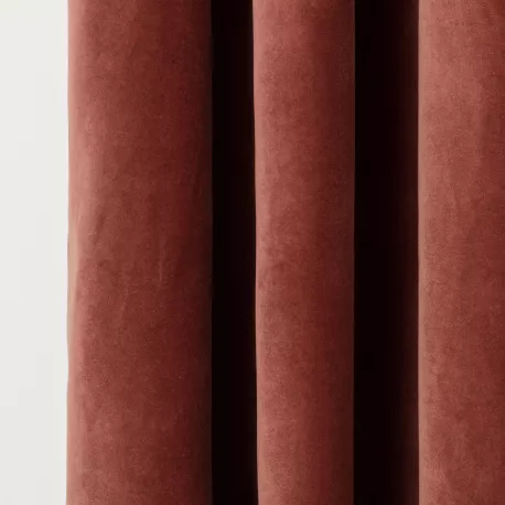 Cortina veludo algodão