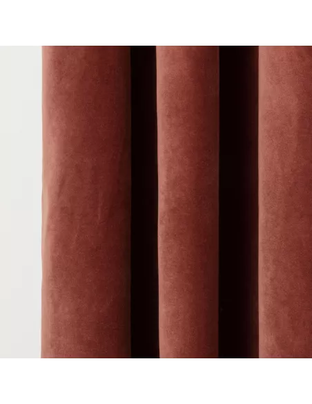 Cortina veludo algodão