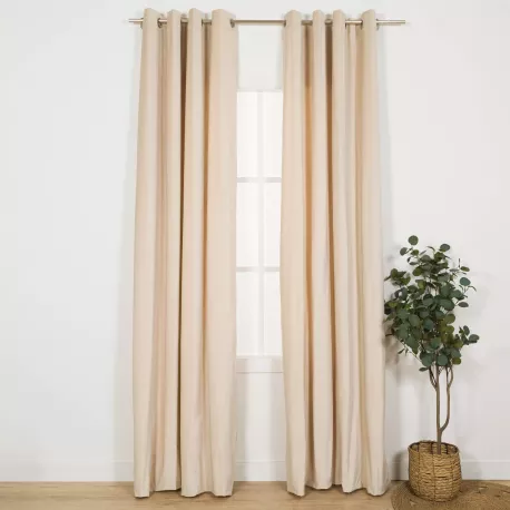 Cortina veludo algodão