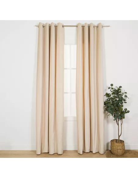 Cortina veludo algodão