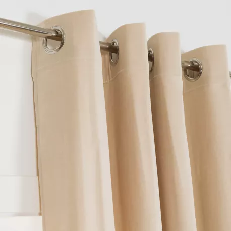 Cortina veludo algodão