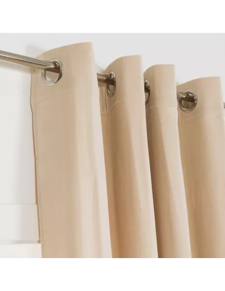 Cortina veludo algodão