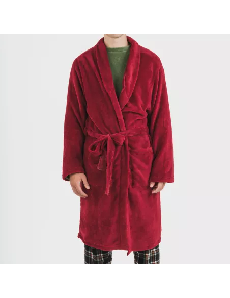 Roupão coral homem lisos Roupão coral homem lisos