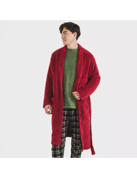 Roupão coral homem lisos Roupão coral homem lisos