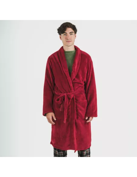 Roupão coral homem lisos Roupão coral homem lisos