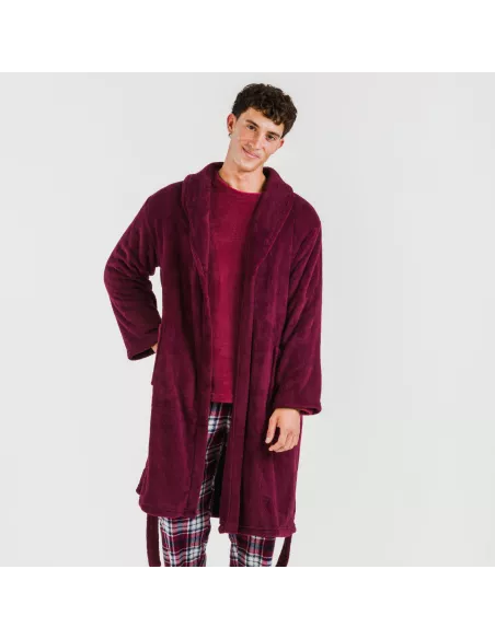 Roupão coral homem lisos Roupão coral homem lisos