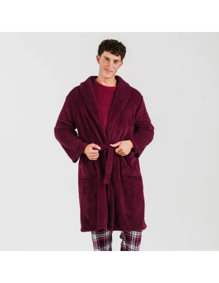 Roupão coral homem lisos Roupão coral homem lisos