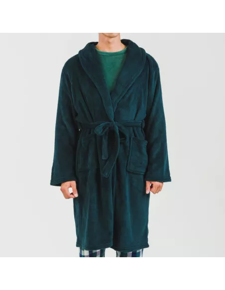 Roupão coral homem lisos Roupão coral homem lisos