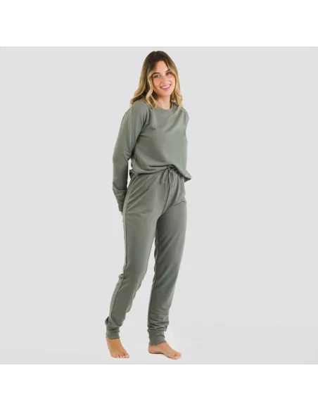 Calças compridas básicas desportivas mulher