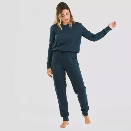 Calças compridas básicas desportivas mulher