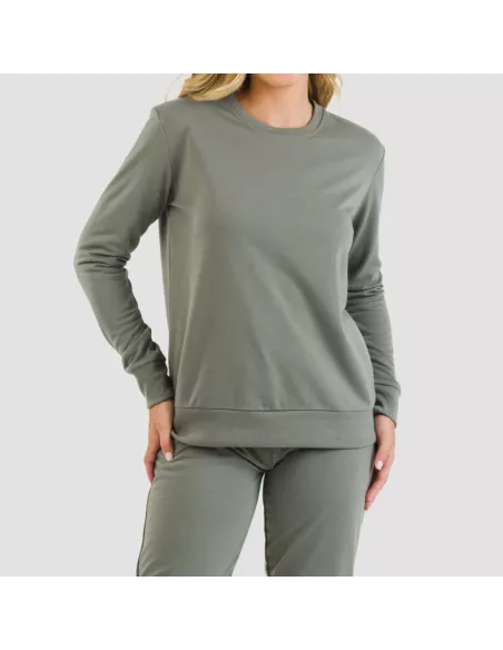 Camisola básica desportiva mulher