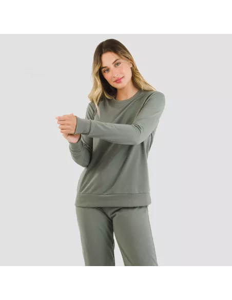 Camisola básica desportiva mulher