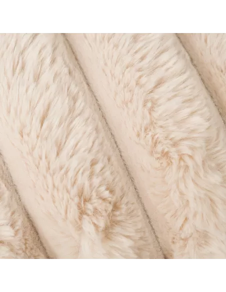 Almofada efeito pelo Raya lisa 50x50 Almofada efeito pelo Raya lisa 50x50