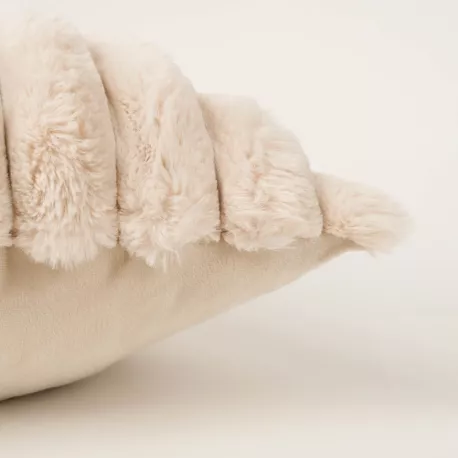 Almofada efeito pelo Raya lisa 50x50