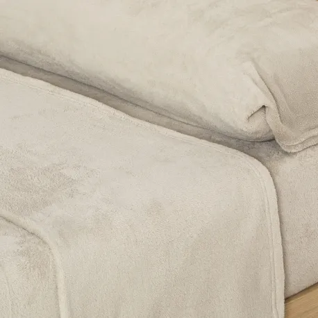 Jogo de lençóis veludo liso