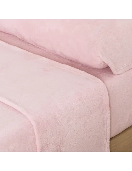 Jogo de lençóis veludo liso Jogo de lençóis veludo liso