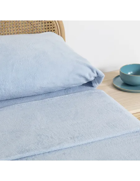 Jogo de lençóis veludo liso Jogo de lençóis veludo liso