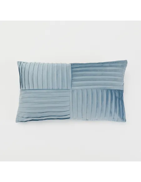 Almofada retangular 30x50 New Cuadros veludo lisa