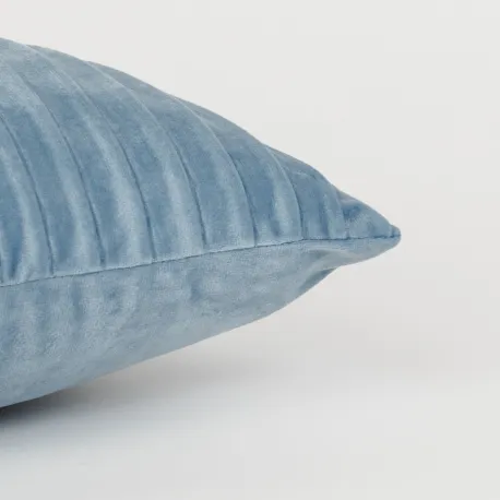 Almofada retangular 30x50 New Cuadros veludo lisa