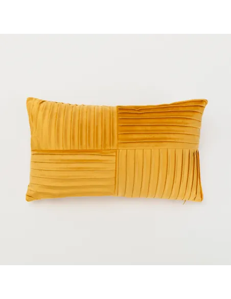 Almofada retangular 30x50 New Cuadros veludo lisa