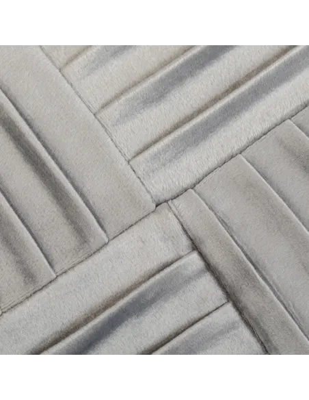 Almofada retangular 30x50 New Cuadros veludo lisa