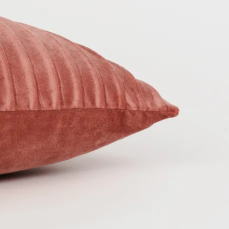 Almofada retangular 30x50 New Cuadros veludo lisa