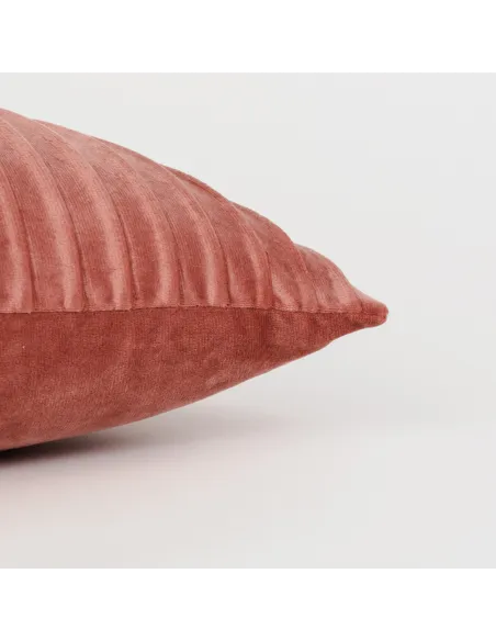 Almofada retangular 30x50 New Cuadros veludo lisa