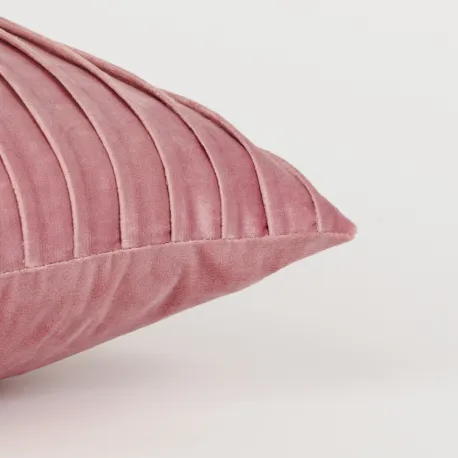 Almofada retangular 30x50 New Cuadros veludo lisa