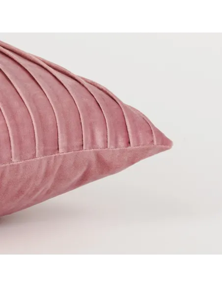 Almofada retangular 30x50 New Cuadros veludo lisa