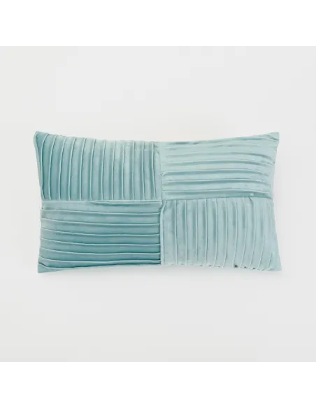 Almofada retangular 30x50 New Cuadros veludo lisa