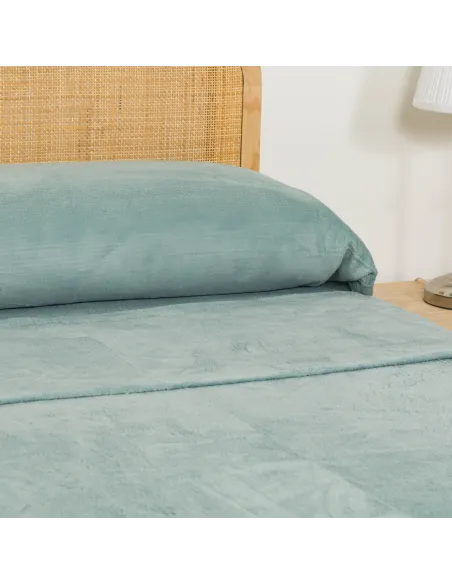 Jogo de lençóis veludo liso