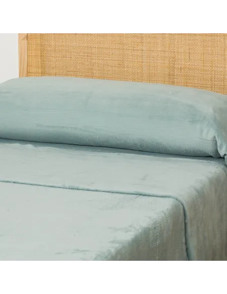 Jogo de lençóis veludo liso