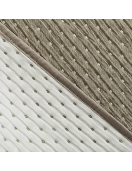 Colcha duplo tecido jacquard Punto Colcha duplo tecido jacquard Punto
