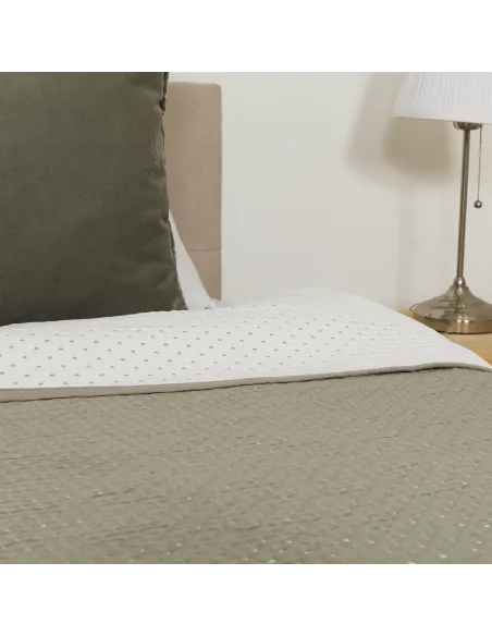 Colcha duplo tecido jacquard Punto Colcha duplo tecido jacquard Punto